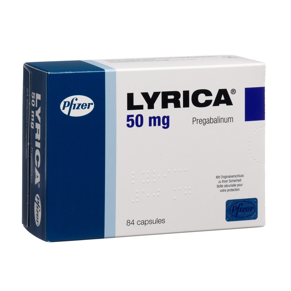 LYRICA caps 50 mg 84 pce