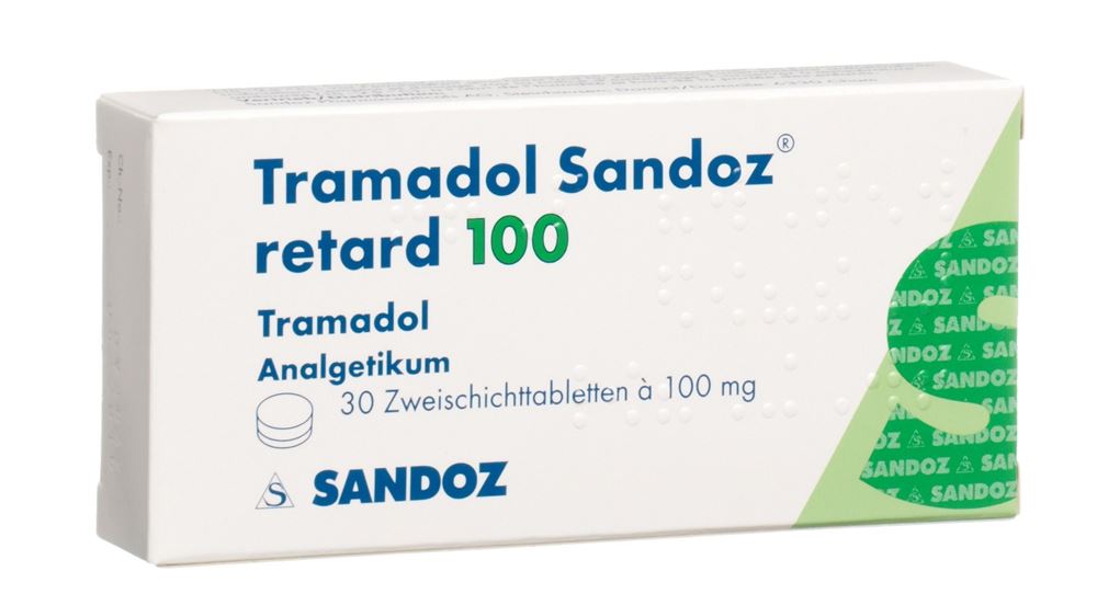 TRAMADOL Sandoz cpr ret 100 mg 30 pce