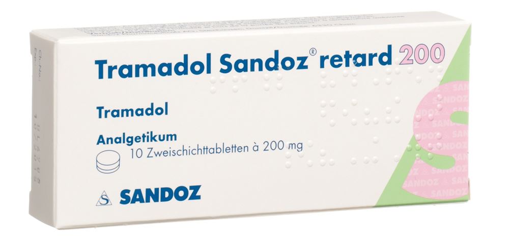 TRAMADOL Sandoz cpr ret 200 mg 10 pce