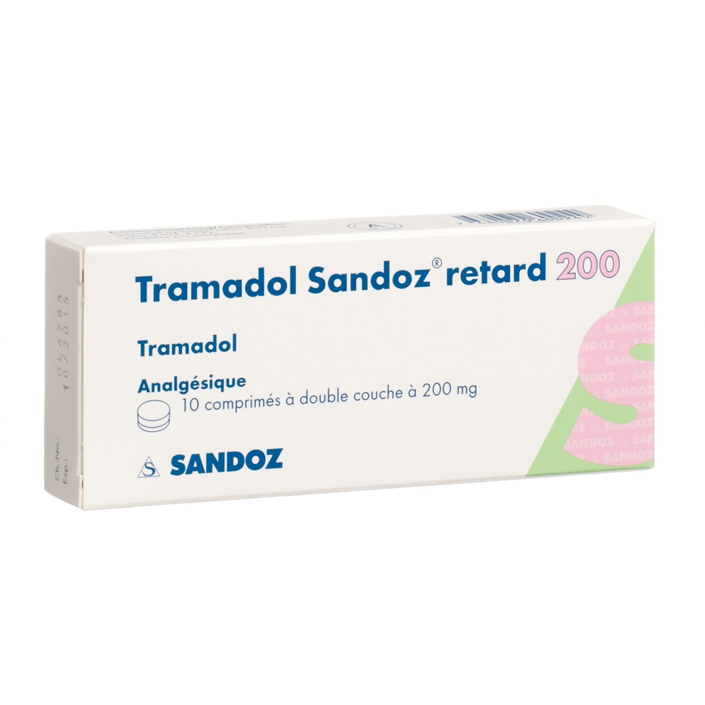 TRAMADOL Sandoz cpr ret 200 mg 10 pce
