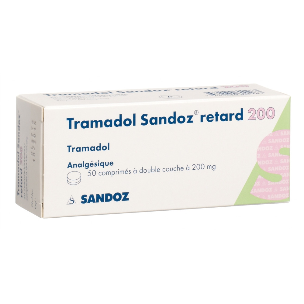 TRAMADOL Sandoz cpr ret 200 mg 50 pce