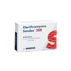 CLARITHROMYCINE Sandoz cpr pell 250 mg 14 pce