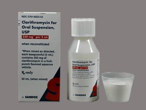 Clarithromycin Sandoz 250, Filmtabletten