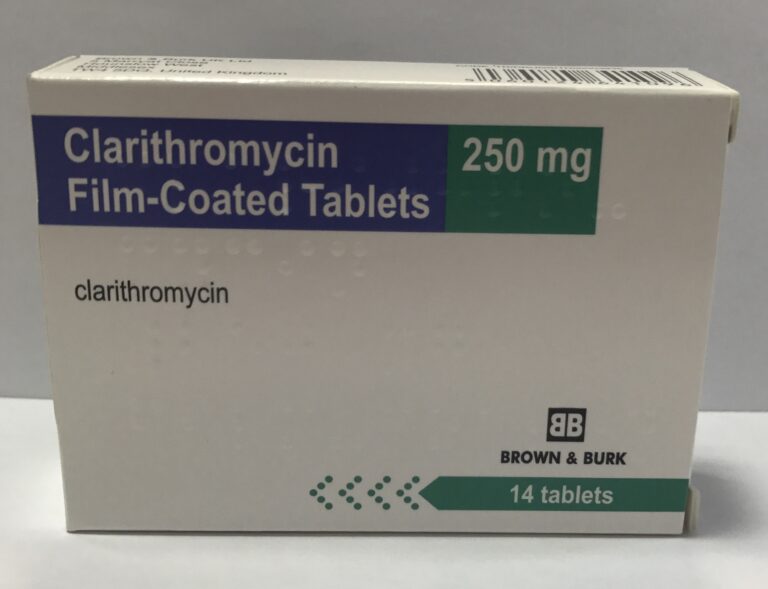 CLARITHROMYCIN Mepha Lactab 250 mg 14 pce