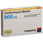 Clarithromycin-Mepha 500, Lactab