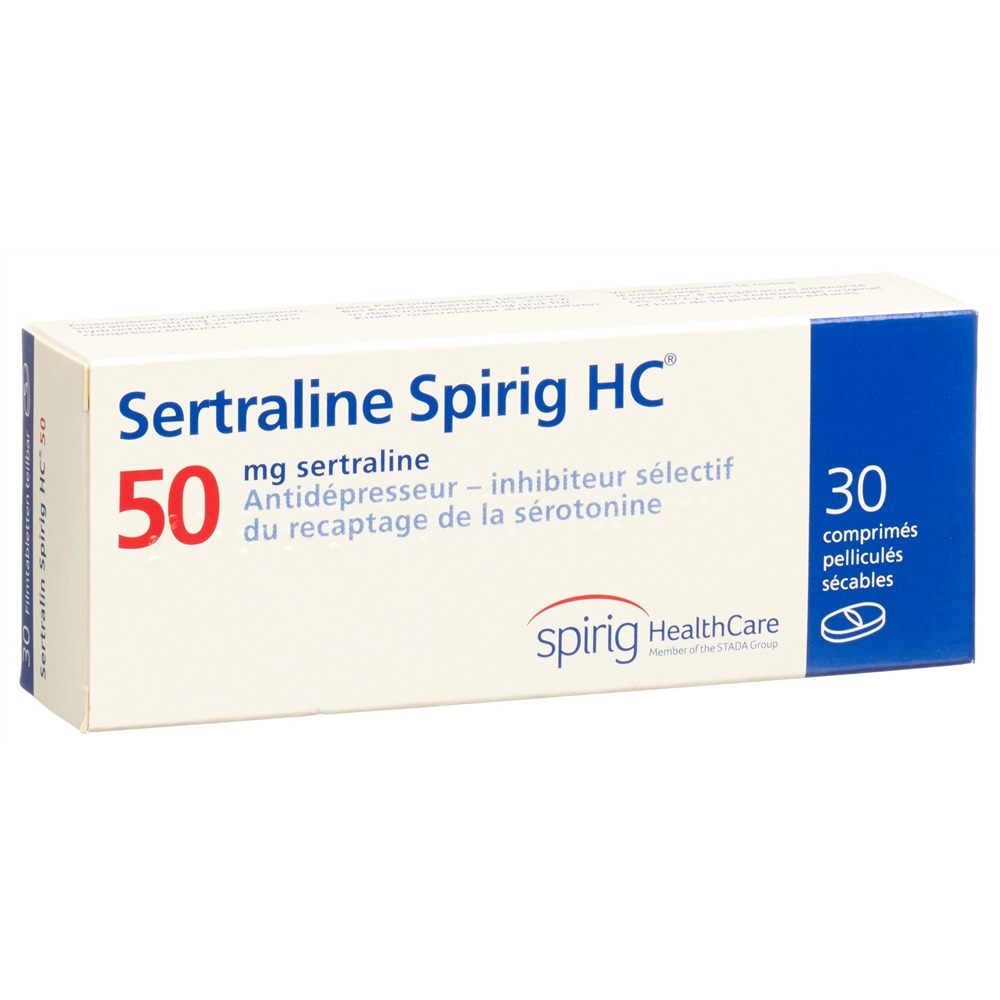 Sertralin Spirig HC, Filmtabletten