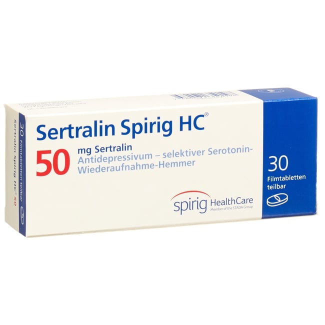 Sertralin Spirig HC, Filmtabletten