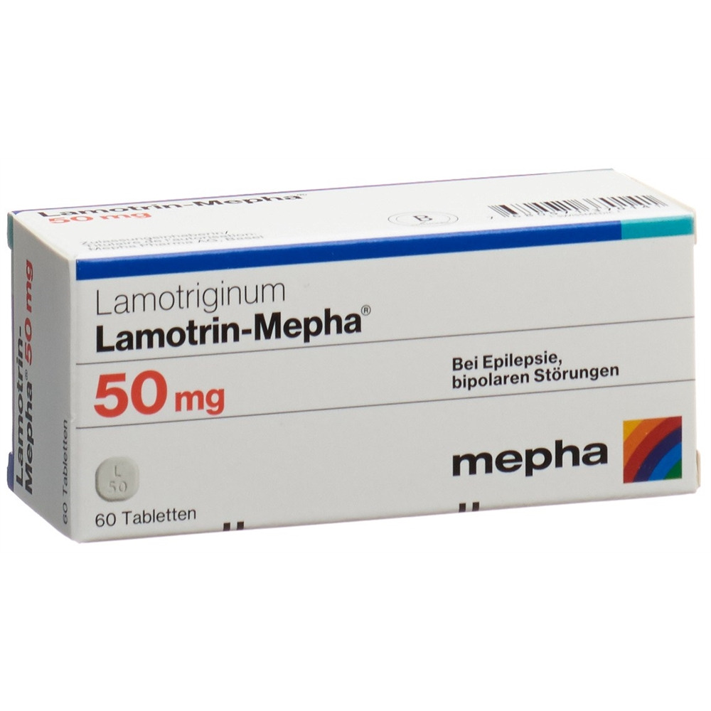 Lamotrin-Mepha 50 mg, Tabletten