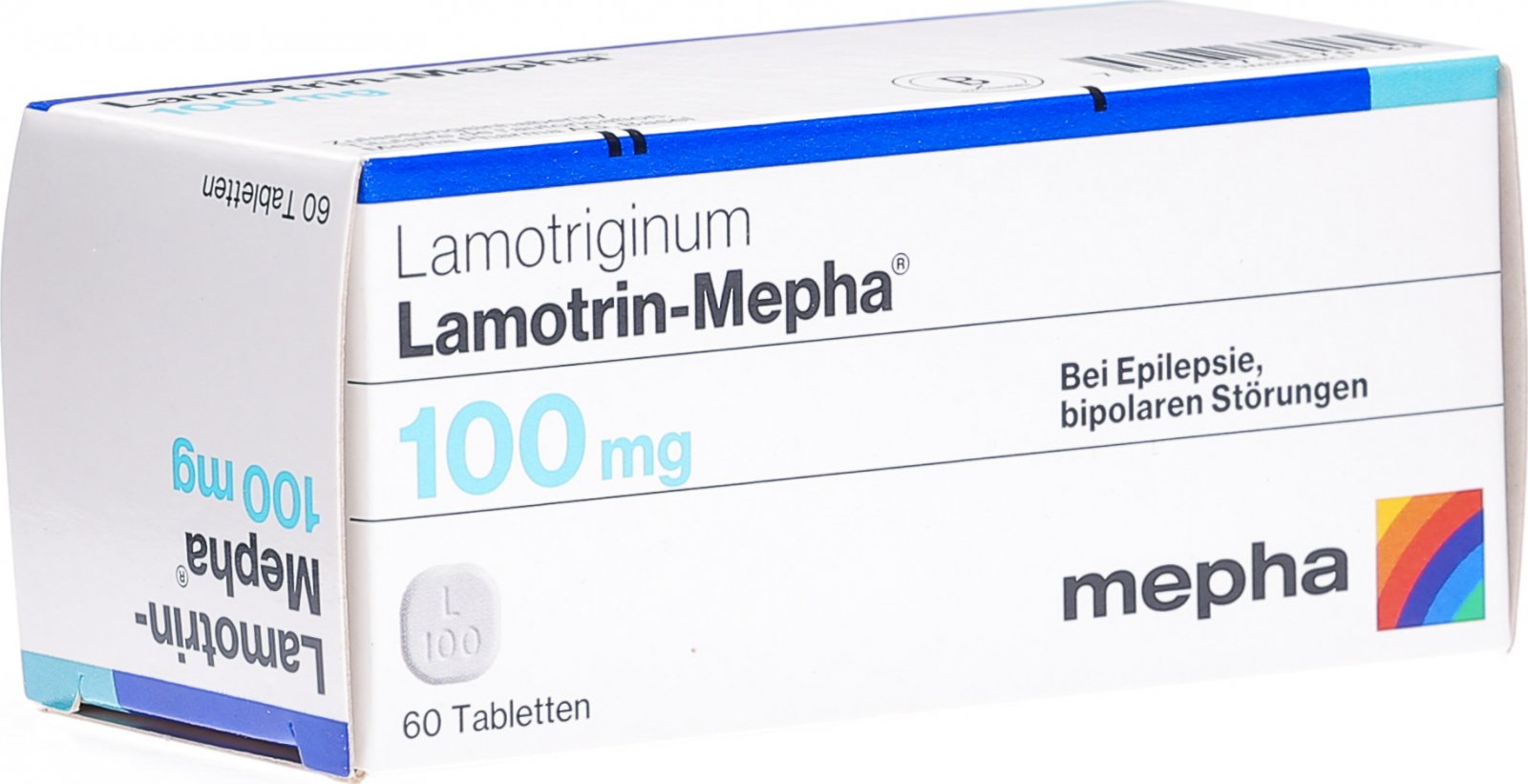 Lamotrin-Mepha 100 mg, Tabletten