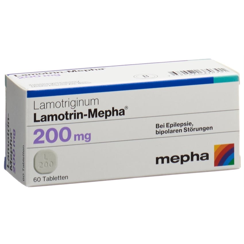 Lamotrin-Mepha 200 mg, Tabletten