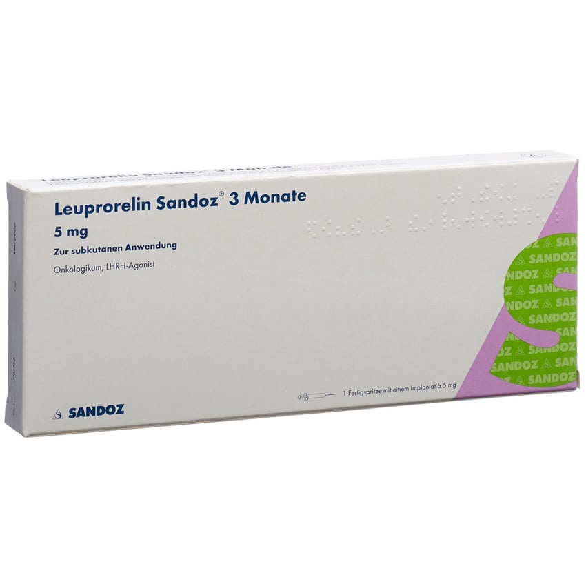 Leuprorelin Sandoz 3 Monate, Fertigspritze mit Implantat