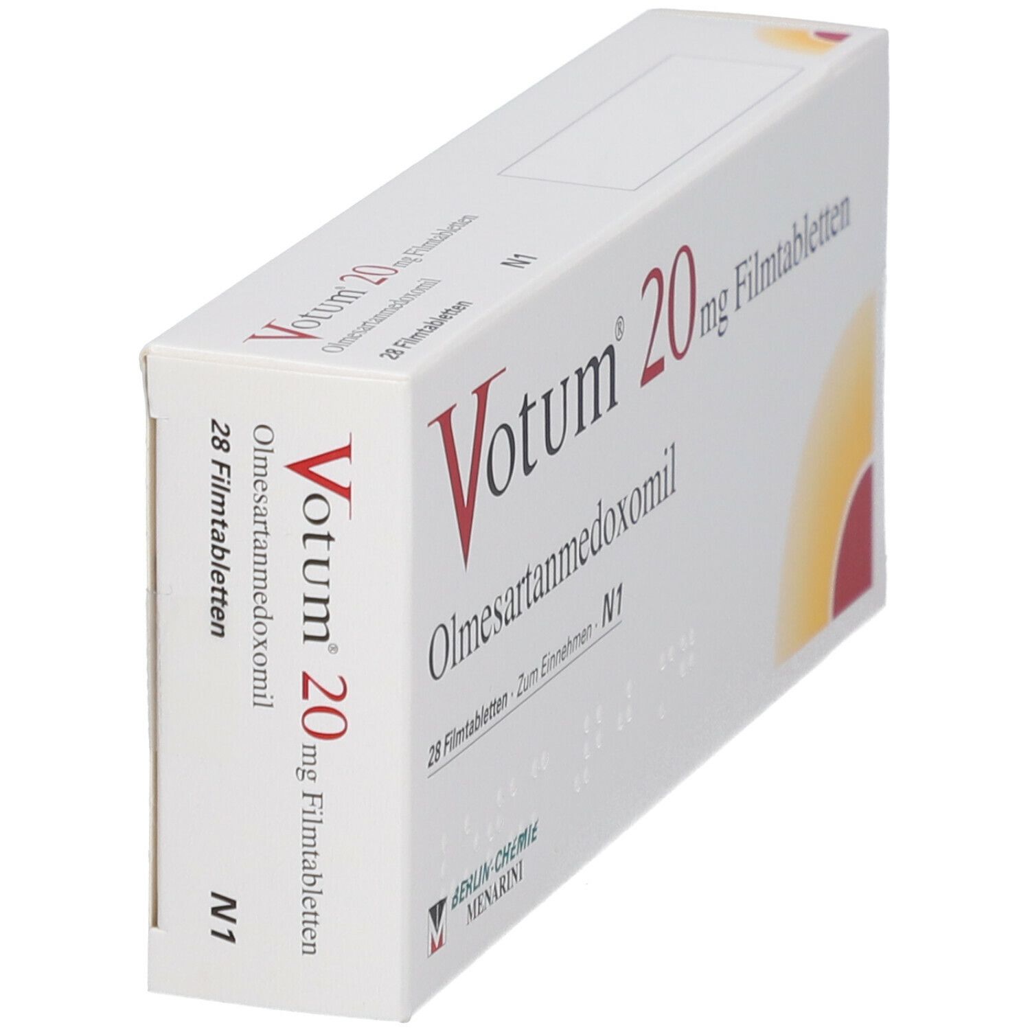 Votum 20 mg, Filmtabletten