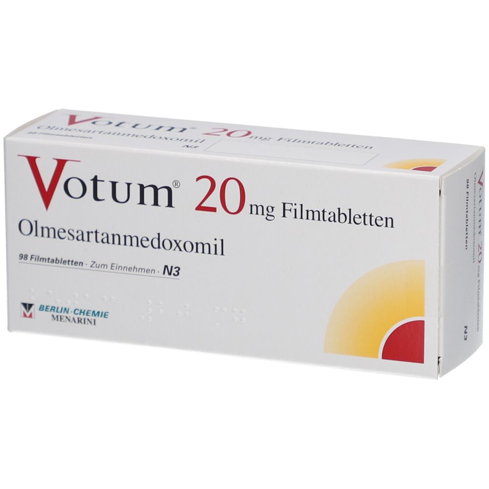 Votum 20 mg, Filmtabletten