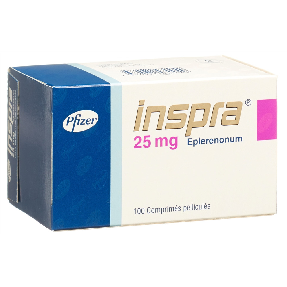 INSPRA cpr pell 25 mg 100 pce
