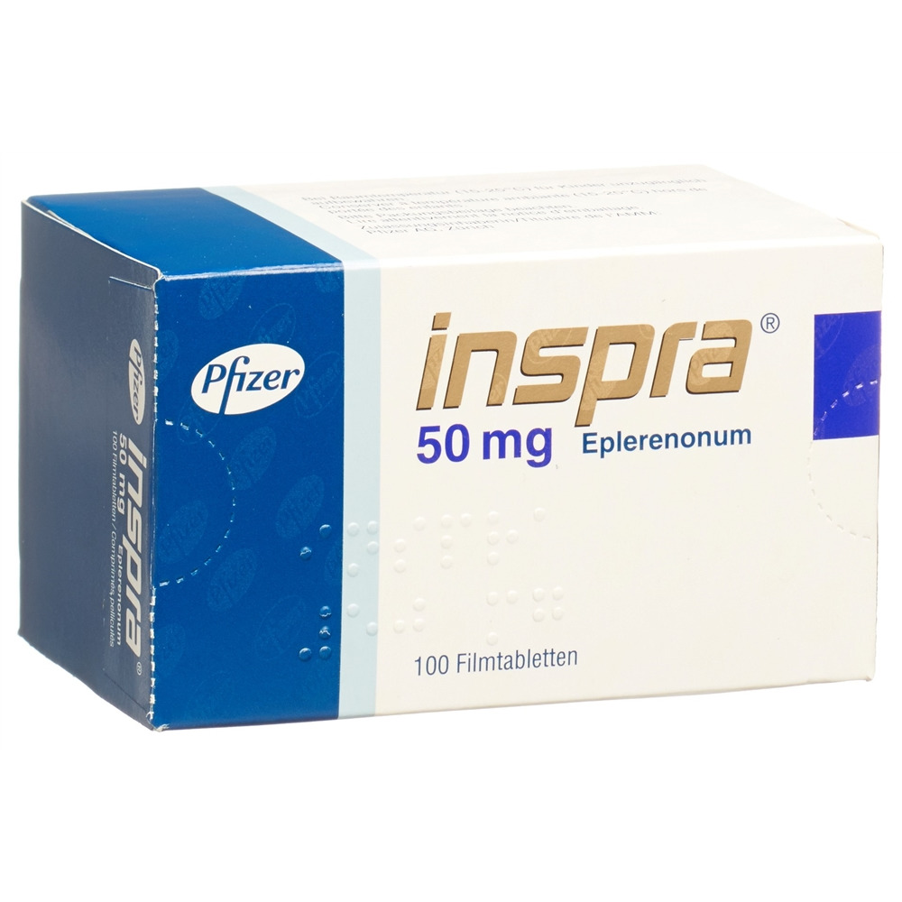Inspra 50 mg, Filmtabletten