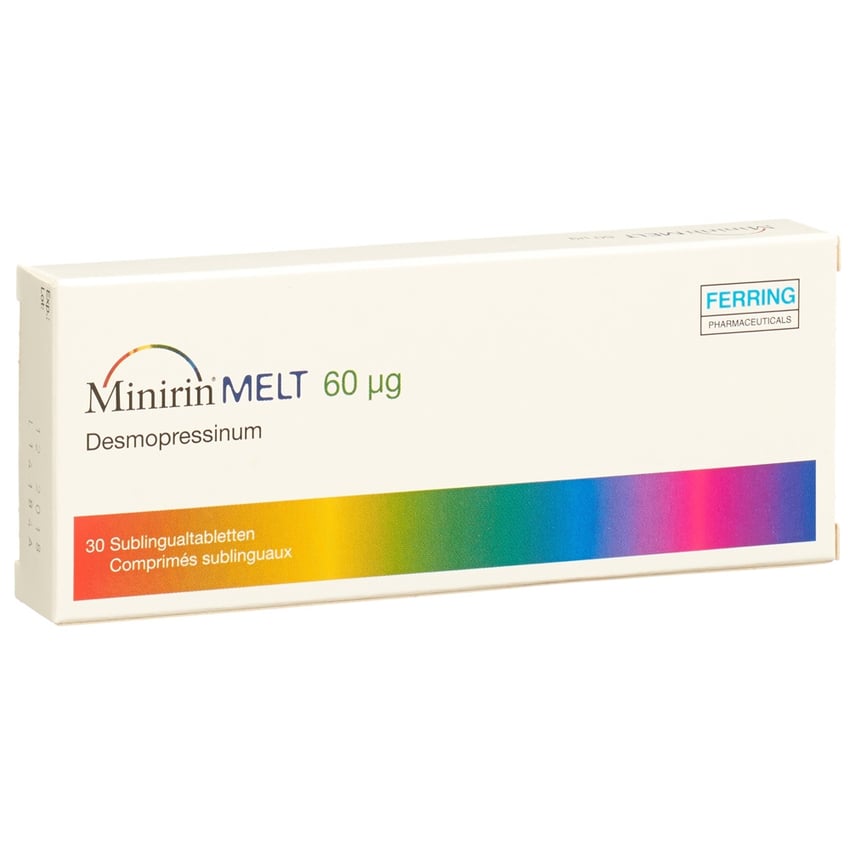 MINIRIN Melt cpr subling 60 mcg 30 pce