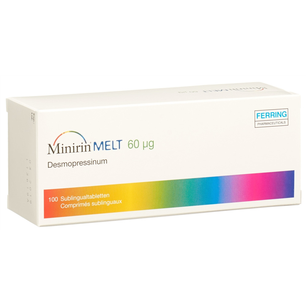 MINIRIN Melt cpr subling 60 mcg 100 pce