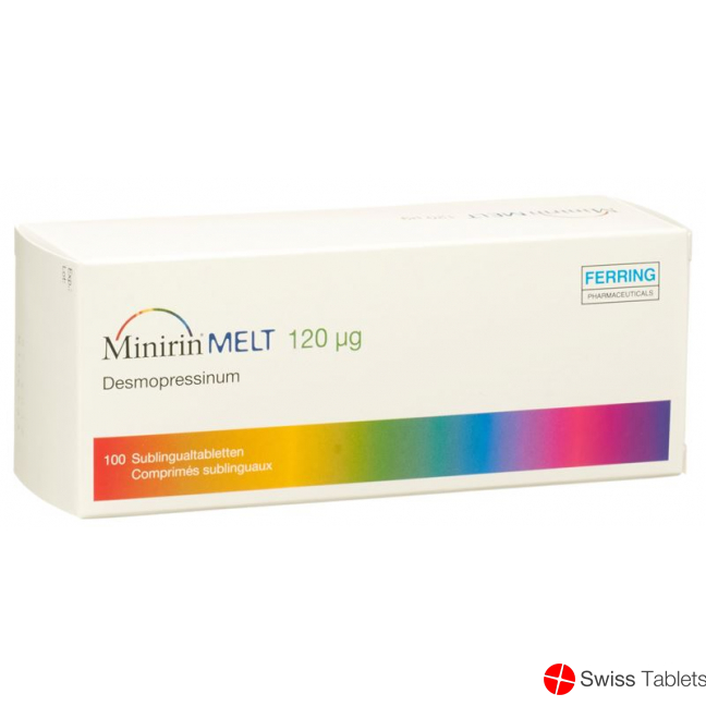 MINIRIN Melt cpr subling 120 mcg 100 pce