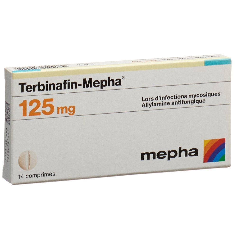 TERBINAFIN Mepha cpr 125 mg 14 pce