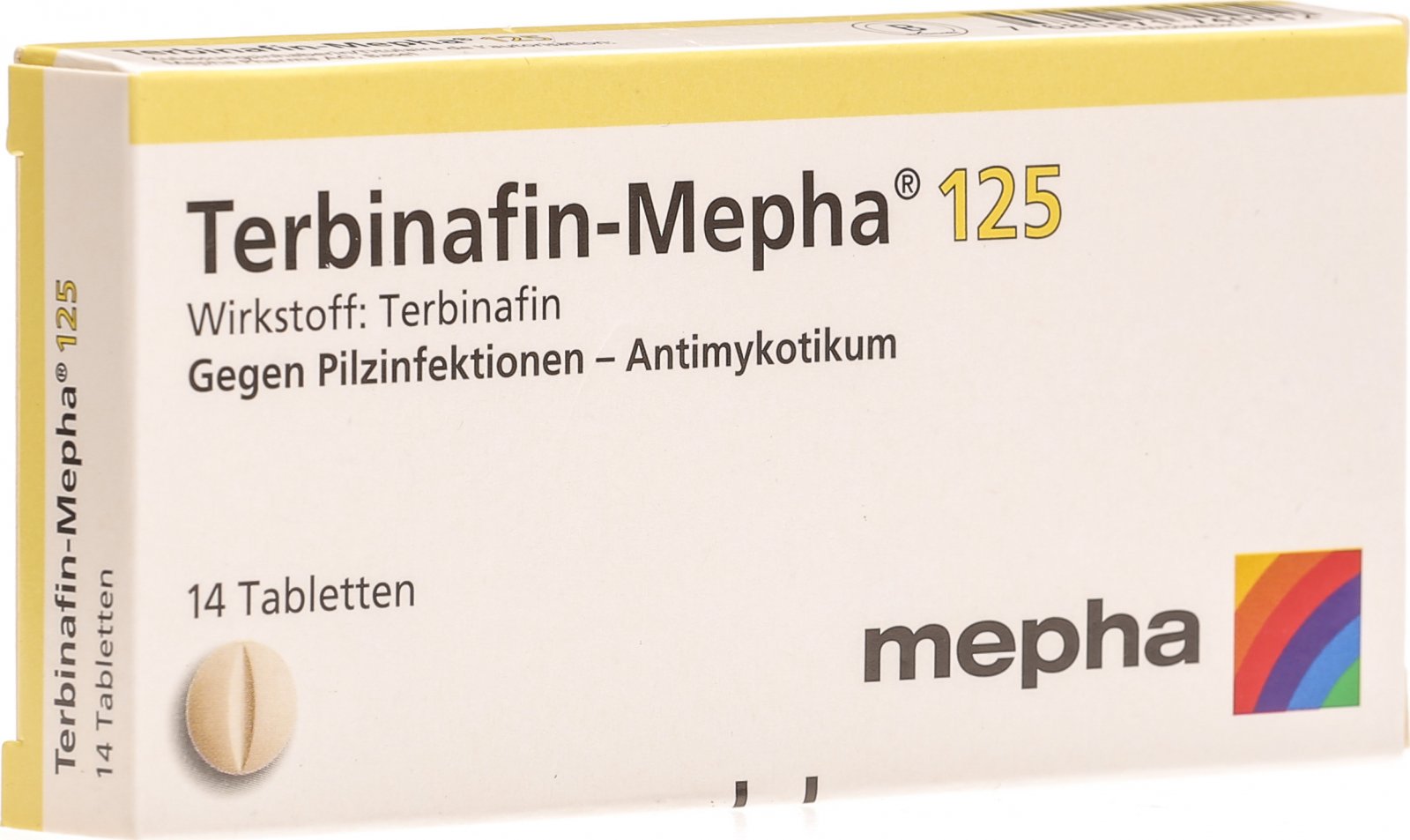 TERBINAFIN Mepha cpr 125 mg 14 pce