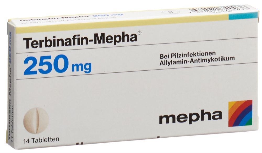 TERBINAFIN Mepha cpr 250 mg 14 pce