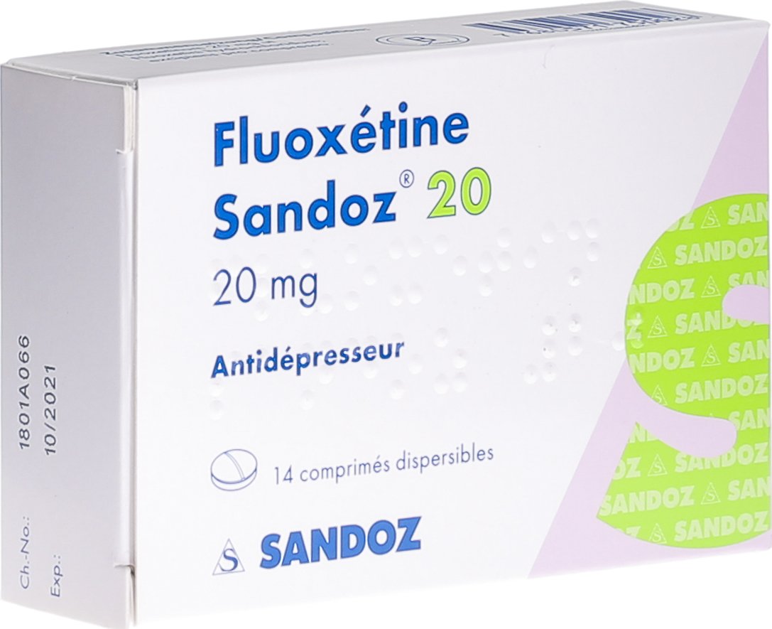 Fluoxetin Sandoz 20, dispergierbare Tabletten
