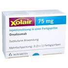 Xolair 75 mg, Pulver und Lösungsmittel zur Herstellung einer Injektionslösung