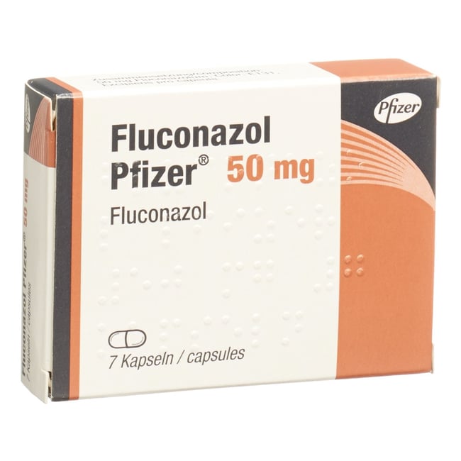 FLUCONAX caps 50 mg 7 pce