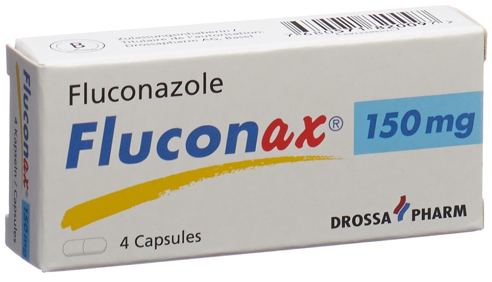 FLUCONAX caps 150 mg 4 pce