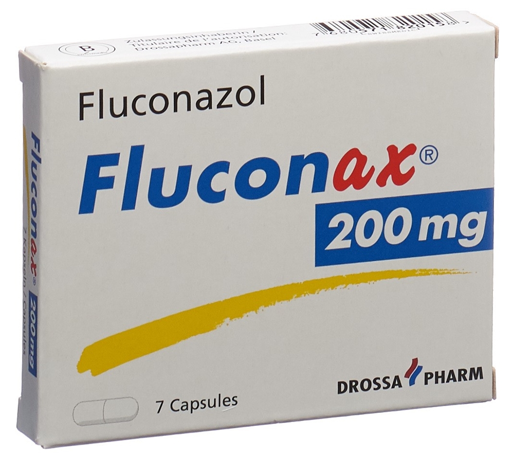 FLUCONAX caps 200 mg 7 pce