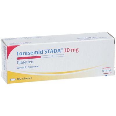 Torasemid Stada 10, Tabletten