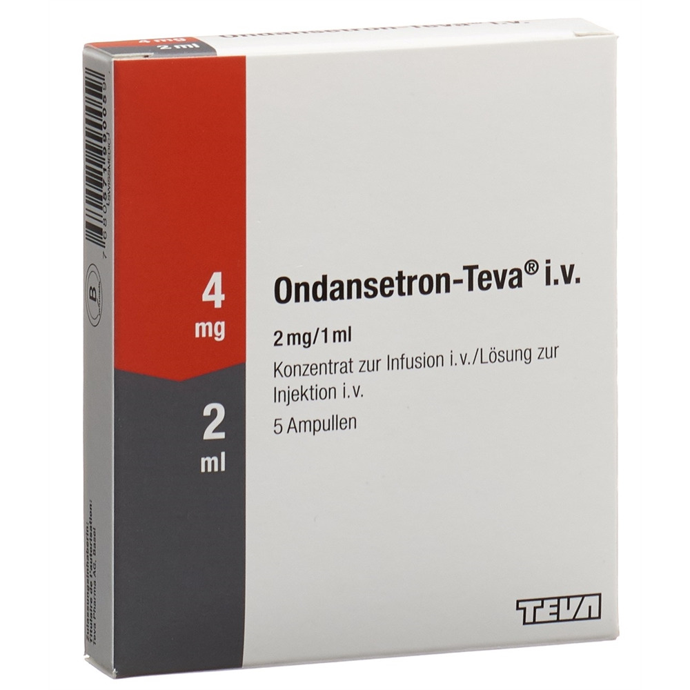 Ondansetron-Teva 4mg/2ml, Infusionskonzentrat