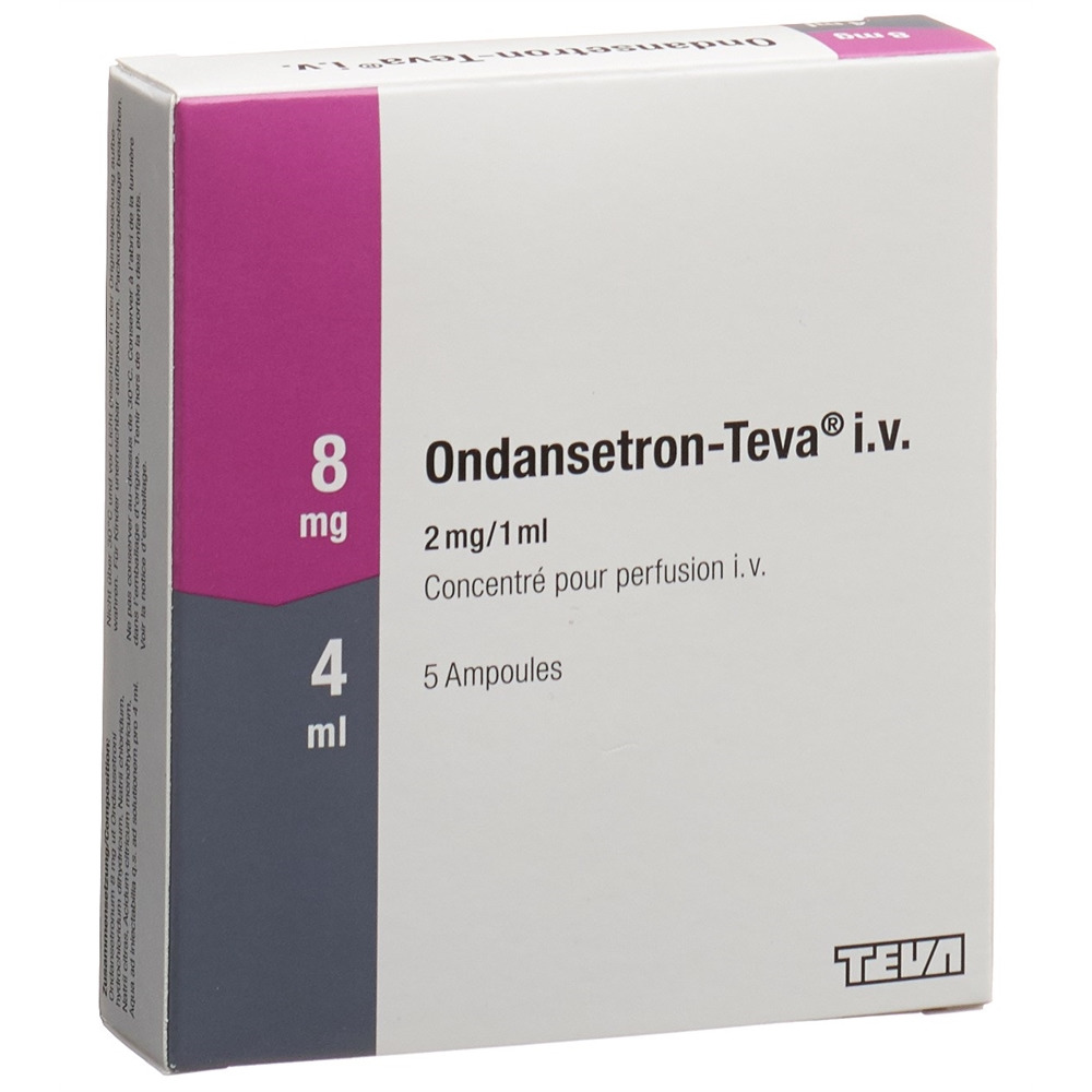 Ondansetron-Teva 8mg/4ml, Infusionskonzentrat