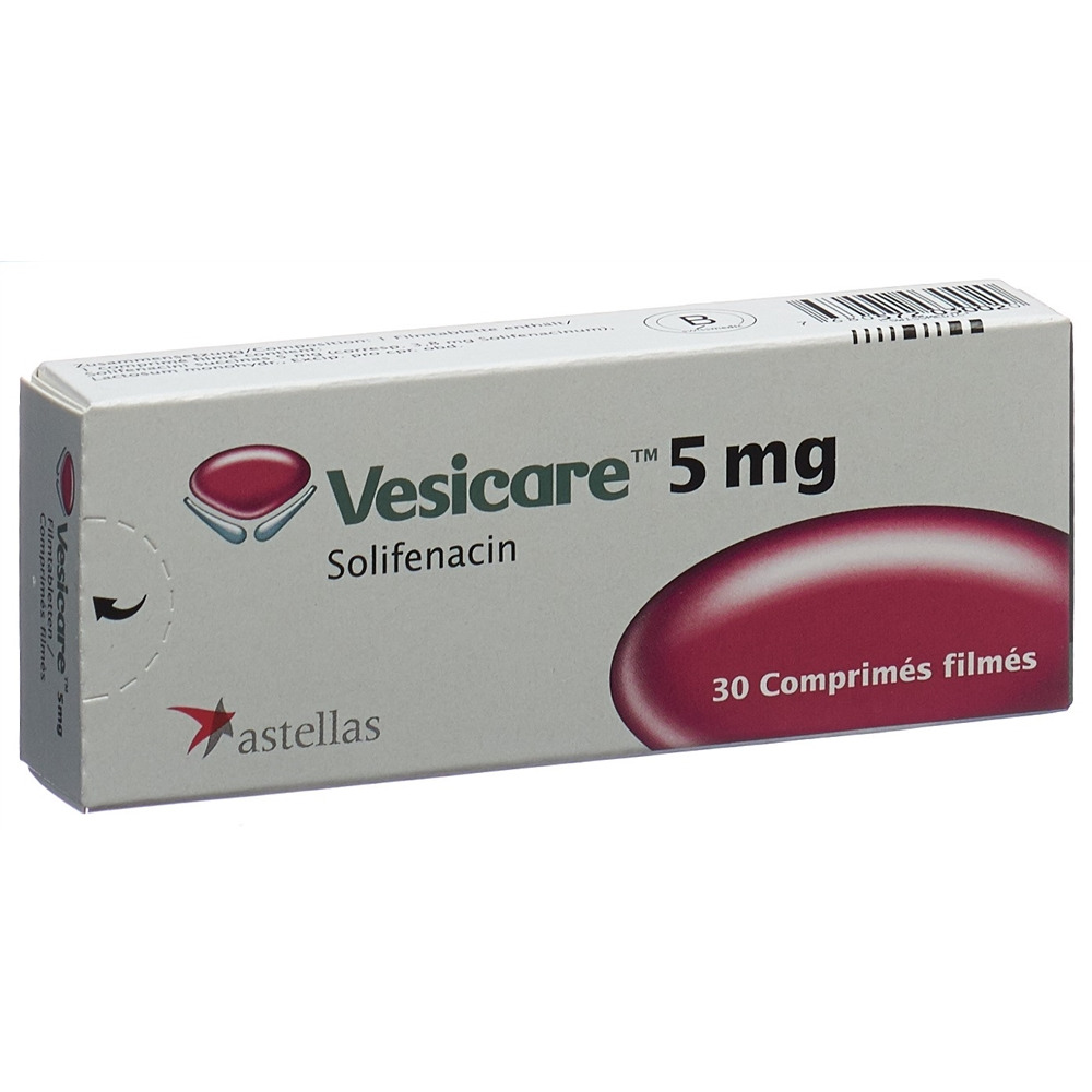 VESICARE cpr pell 5 mg 30 pce