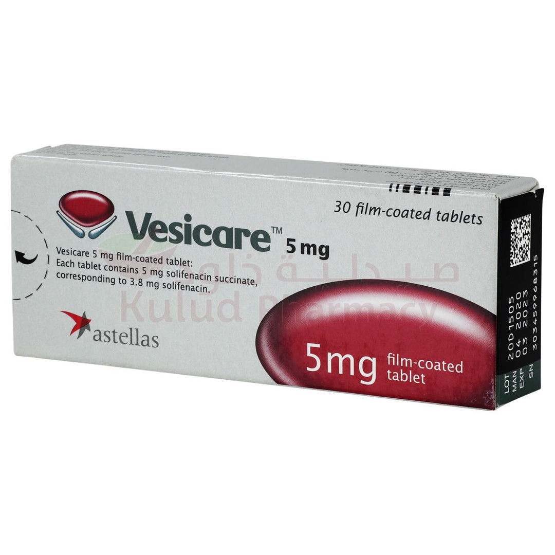 Vesicare 5 mg, Filmtabletten