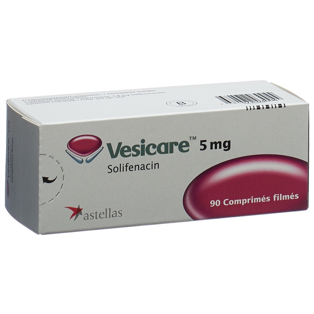 VESICARE cpr pell 5 mg 90 pce