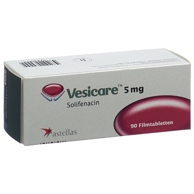 Vesicare 5 mg, Filmtabletten