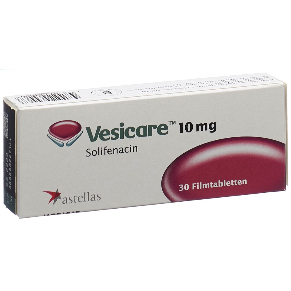 VESICARE cpr pell 10 mg 30 pce