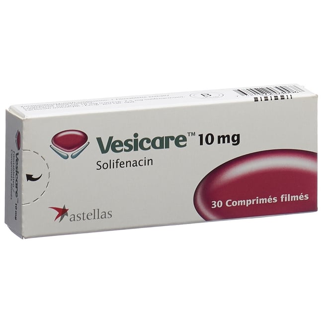 Vesicare 10 mg, Filmtabletten