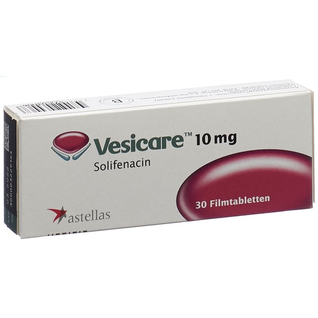 Vesicare 10 mg, Filmtabletten