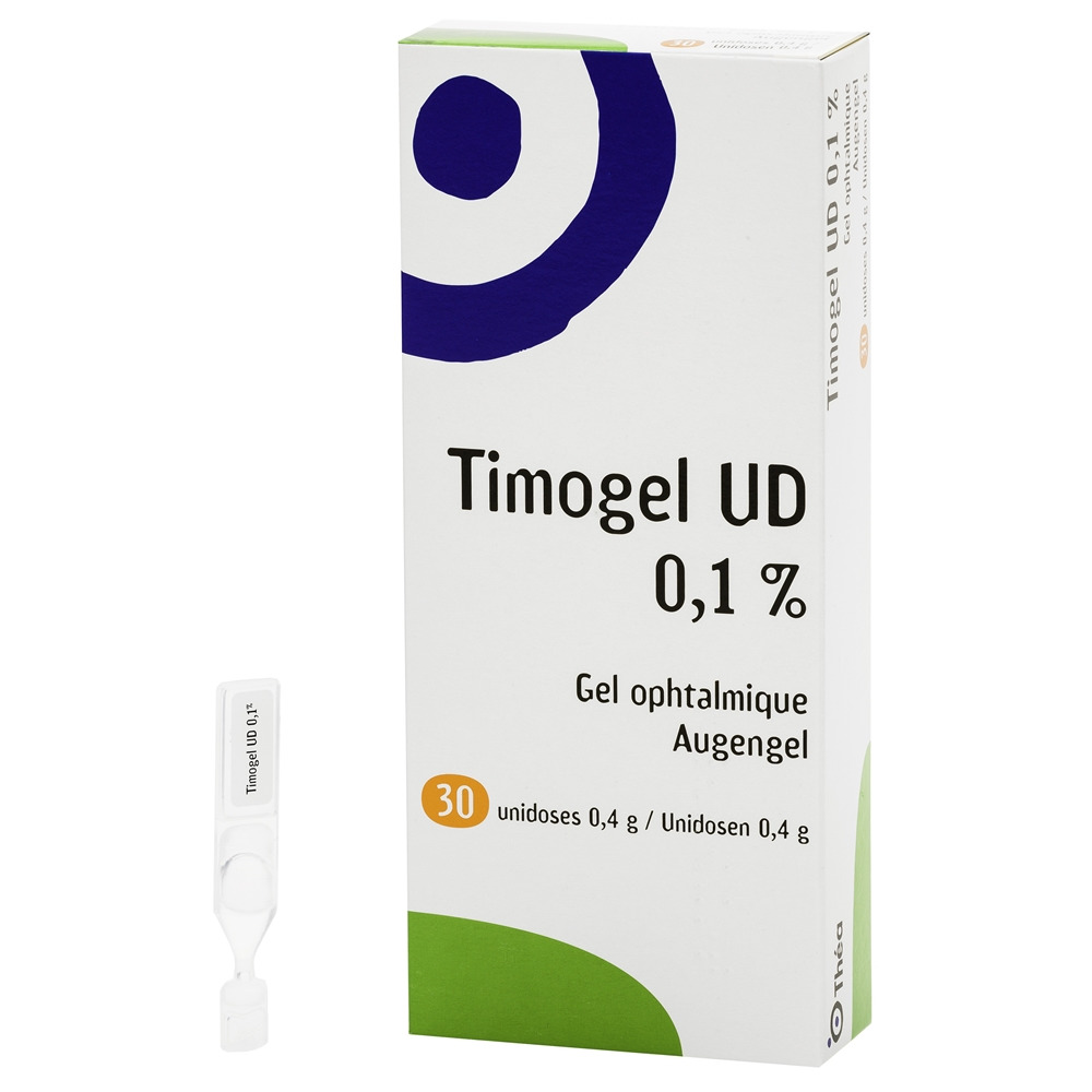Timogel UD 0,1%, gel ophthalmique