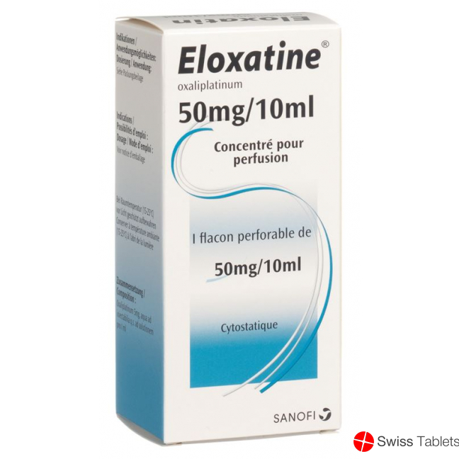 Eloxatine 50 mg/10 ml, solution à diluer pour perfusion