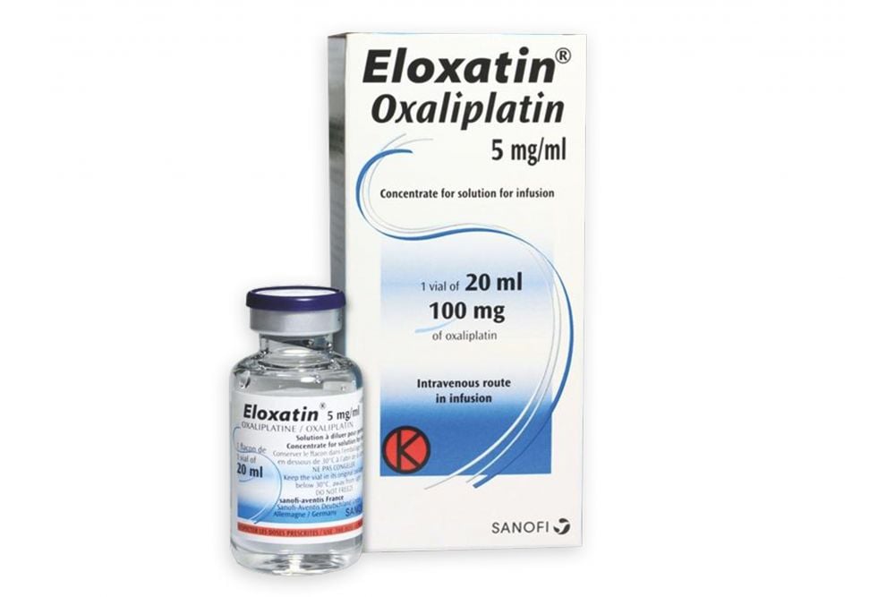 Eloxatine 100 mg/20 ml, solution à diluer pour perfusion