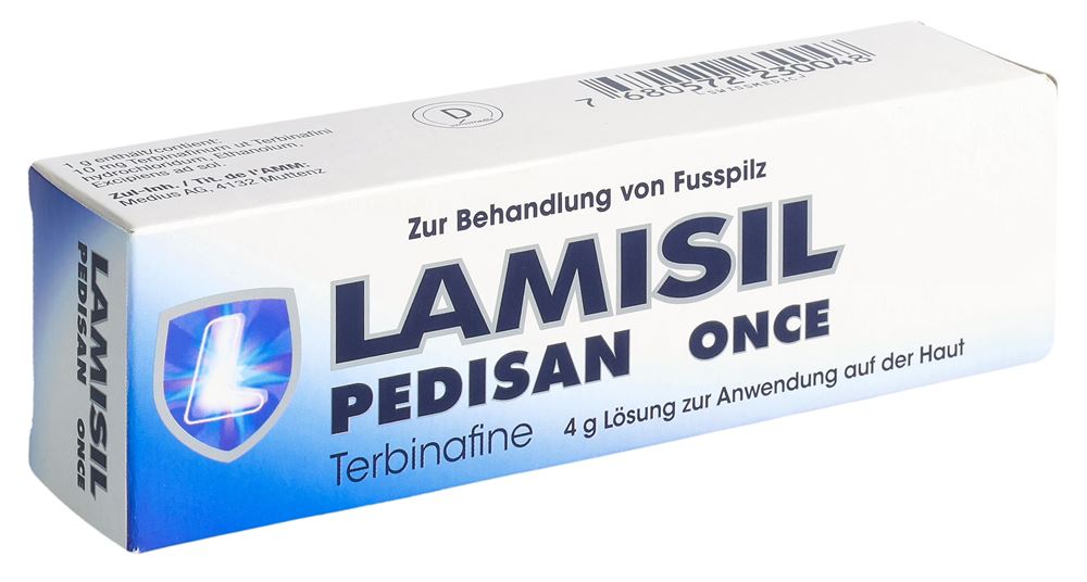 LAMISIL PEDISAN ONCE 10 mg/g sol 4 g