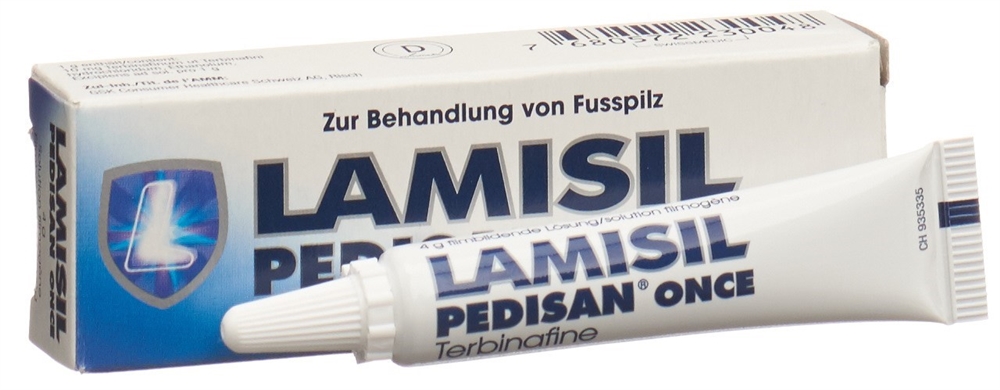 LAMISIL PEDISAN ONCE 10 mg/g sol 4 g