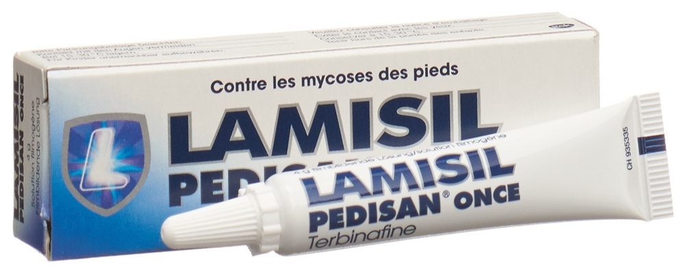 LAMISIL PEDISAN ONCE 10 mg/g sol 4 g