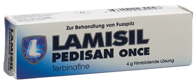 Lamisil Pedisan Once, Filmbildende Lösung