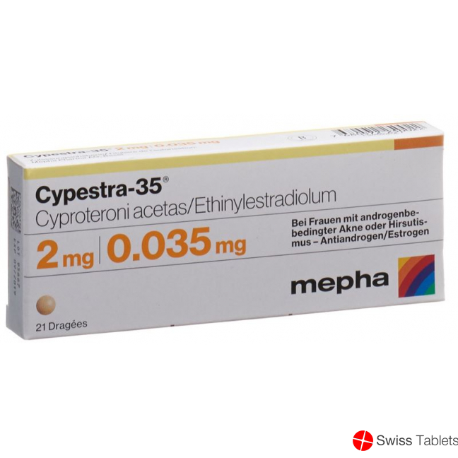 Cypestra-35, Dragées