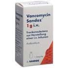VANCOMYCINE Sandoz subst sèche 1 g i.v. flac