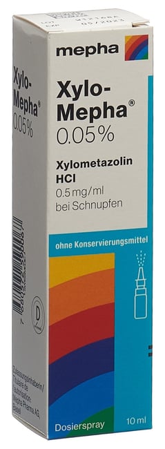 Xylo-Mepha 0.05%, Nasenspray
